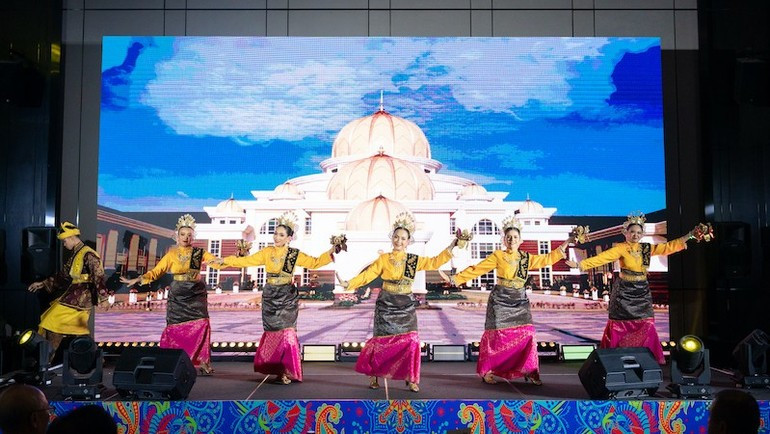 A traditional Malaysian art performance. A traditional Malaysian art performance.