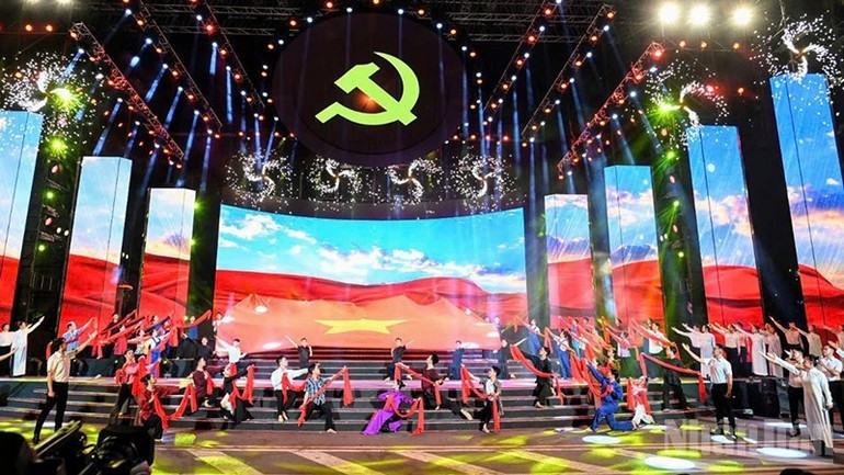 Ho Chi Minh City will organise a special artistic programme to celebrate the successful conclusion of the 14th National Party Congress. (Photo: Linh Bao)