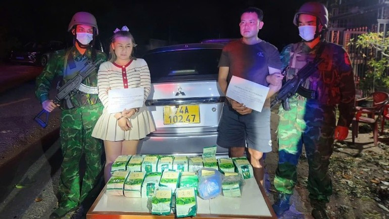 Evidence seized during Operation QT1124p (Phase 2) in Quang Tri Province. (Photo: The Border Guard Command) Evidence seized during Operation QT1124p (Phase 2) in Quang Tri Province. (Photo: The Border Guard Command)