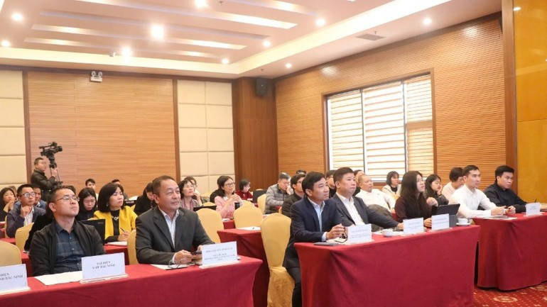 Delegates attend the event.