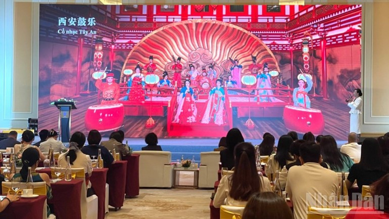The event also showcases Xi’an’s local cuisine and culture. The event also showcases Xi’an’s local cuisine and culture.