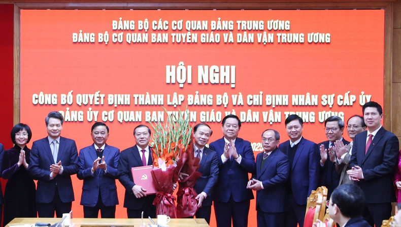 The conference announces the establishment of the Party Committee and the appointment of personnel for the Party Committee of the PCC’s Commission for Communications, Education and Mass Mobilisation took place in February 2025.