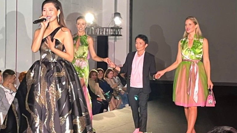 Designer La Hong participates in the Paris Fashion Week Spring/Summer 2026. (Photo: TL) Designer La Hong participates in the Paris Fashion Week Spring/Summer 2026. (Photo: TL)