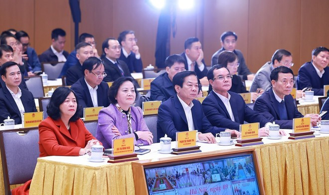 Delegates at the ceremony (Photo: VNA)