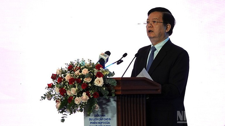 Deputy Prime Minister Mai Van Chinh speaks at the forum. Deputy Prime Minister Mai Van Chinh speaks at the forum.