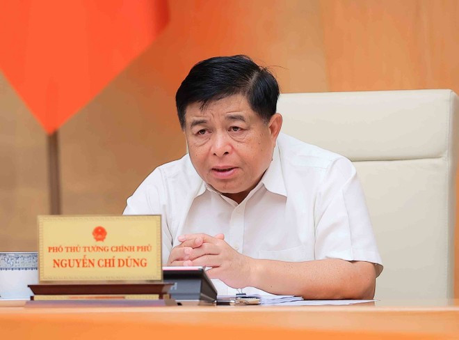 Deputy Prime Minister Nguyen Chi Dung speaks at the meeting. (Photo: VNA) Deputy Prime Minister Nguyen Chi Dung speaks at the meeting. (Photo: VNA)