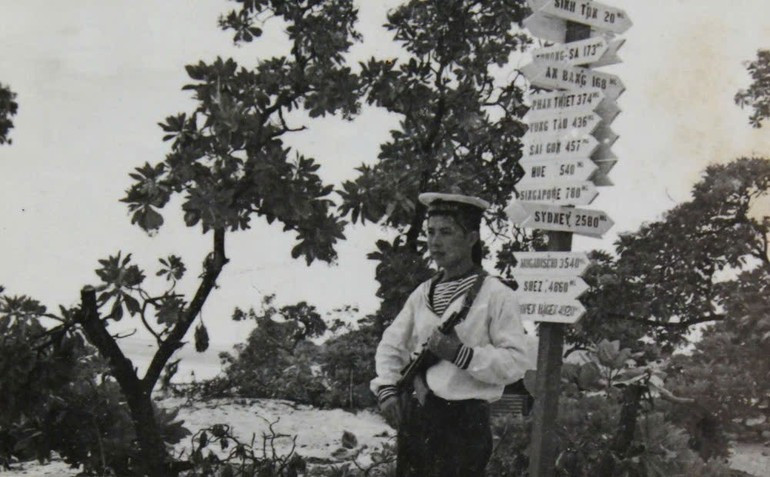 The forces participating in the struggle for the liberation of Truong Sa in 1975.