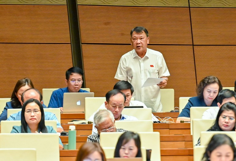 NA Deputy Nguyen Tao (Lam Dong Province) speaks at the NA’s session. (Photo: DANG ANH) NA Deputy Nguyen Tao (Lam Dong Province) speaks at the NA’s session. (Photo: DANG ANH)