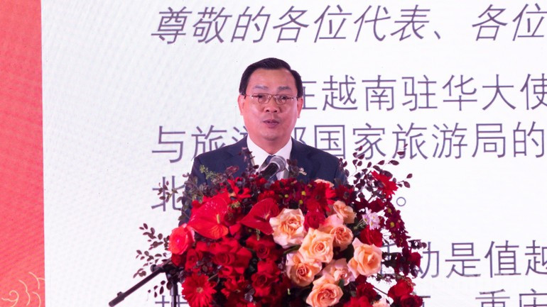 VNAT Chairman Nguyen Trung Khanh speaks at the event. VNAT Chairman Nguyen Trung Khanh speaks at the event.