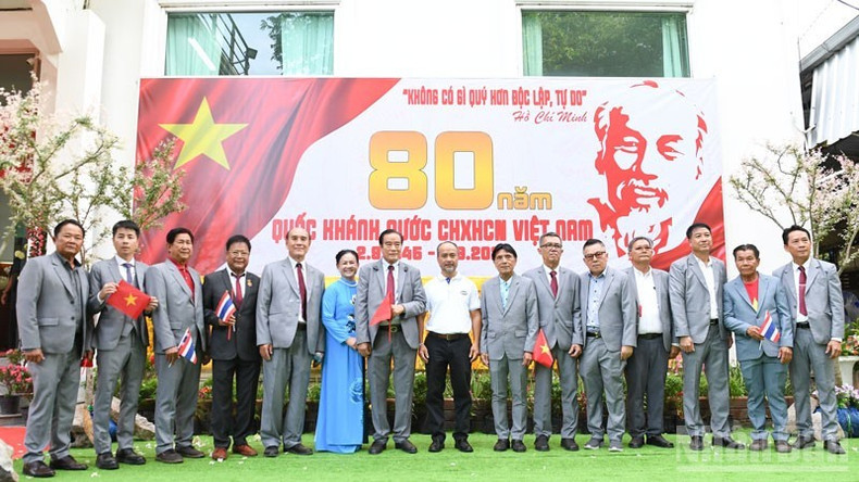 Delegates attend the ceremony celebrating the 80th anniversary of the National Day of the Socialist Republic of Viet Nam. (Photo: Xuan Son) image.jpg