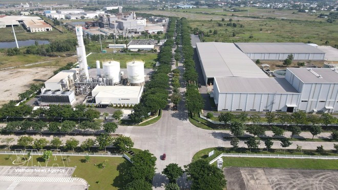 A corner of the Phu My 3 Specialized Industrial Park, Ho Chi Minh City. (Photo: VNA)
