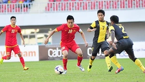 U-23 Vietnam (red) missed out once more on the SEA Games championship title