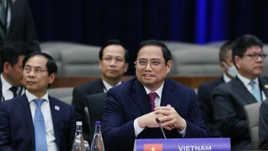 Vietnamese Prime Minister Pham Minh Chinh attends the summit. (Photo: VNA)