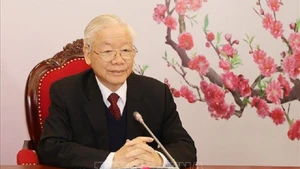General Secretary of the Communist Party of Vietnam (CPV) Central Committee Nguyen Phu Trong. (Photo: VNA) 
