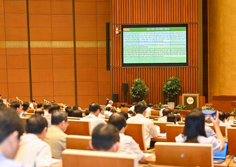 Cadres grasp resolutions adopted at fifth plenum of 13th Party Central Committee ảnh 4 Cadres grasp resolutions adopted at fifth plenum of 13th Party Central Committee ảnh 4