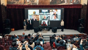 Nguy Nhu Kon Tum Hall — the venue for the “Mandarine Road Prize” award ceremony.