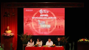 At the press conference in Ha Noi, on October 21