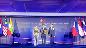 The Thien Tam Fund (Vingroup) is honoured with the ASEAN Award for Rural Development and Poverty Eradication.