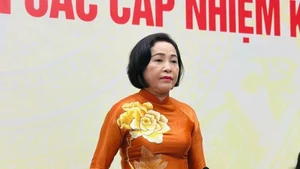 NA Vice Chairwoman Nguyen Thi Thanh speaks a press briefing about the progress of the 16th National Assembly (NA) and People’s Councils at all levels for the 2026–2031 tenure. (Photo: VNA)