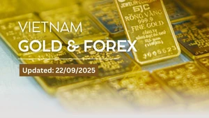 Infographic: SJC gold bar prices remain unchanged on September 22
