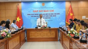 An overview of the press conference. (Photo: KHANH LAN)