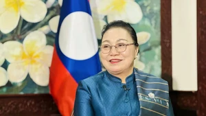 Lao Ambassador to Viet Nam Khamphao Ernthavanh (Photo: VNA)