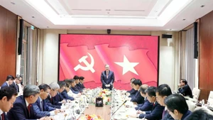 Party General Secretary To Lam speaks at the meeting with Vietnamese ambassadors and heads of representative missions abroad (Photo: VNA)