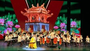 Performance by the Viet Nam People’s Public Security Band.