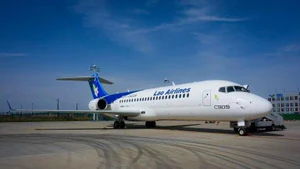 A Comac C909 aircraft of Laos Airlines (Source: Laos Airlines)