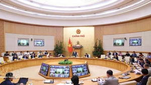 At the Steering Committee on Combating IUU Fishing's 31st meeting (Photo: VNA)