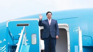 Prime Minister Pham Minh Chinh leaves Ha Noi for an official visit to Russia. Photo: VNA