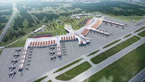 A perspective of Phu Quoc International Airport (Photo: Sun Group)