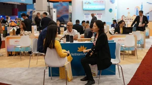 Ho Chi Minh City enterprises promote tourism in the US. (Photo: Ho Chi Minh City Department of Tourism)