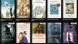 Several well-known works are now available with this integrated parallel reading–translation function.