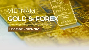 Infographic: Prices of SJC gold bars and rings rise on September 27