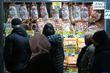 People shop at a local market in Ankara, Türkiye, Feb. 3, 2026. Türkiye's inflation trajectory took an upward turn in January, with consumer prices rising faster than expected, fueling concerns that the cost-of-living squeeze remains persistent despite a gradual easing in annual inflation. (Photo: Xinhua)