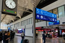 This photo taken on March 7, 2026 shows an interior view of Dubai International Airport in Dubai, the United Arab Emirates (UAE). Dubai-based carrier Emirates said on Saturday it has resumed flight operations at Dubai International Airport after a temporary suspension earlier in the day due to safety concerns. (Photo: Xinhua)