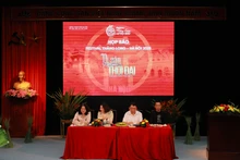 At the press conference in Ha Noi, on October 21