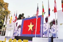 Viet Nam’s flag-raising ceremony at the 13th ASEAN Para Games.