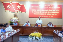 NA Vice Chairman urges Ca Mau to ensure safe elections (Photo: NDO)