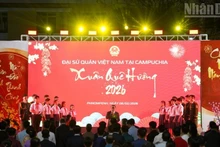The “Homeland Spring 2026” programme hosted by the Embassy of Viet Nam in Cambodia. (Photo: DINH TRUONG)