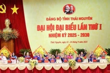 The Party Congress of Thai Nguyen Province was convened under the motto “Unity – Democracy – Discipline – Innovation – Development.”
