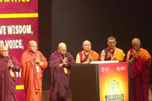The 2nd Global Buddhist Summit opens in New Delhi, India, on the morning of January 24. (Photo: VNA)