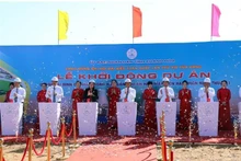 At the launch of the resettlement and site clearance project for the Ninh Thuan 1 Nuclear Power Plant (Photo: VNA)