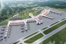 A perspective of Phu Quoc International Airport (Photo: Sun Group)