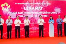 Delegates attend the launch ceremony.