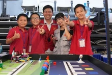 Contestants in the national finals of the Robotacon World Robot Olympiad (WRO) 2025. (Photo: Organising Committee)