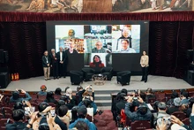 Nguy Nhu Kon Tum Hall — the venue for the “Mandarine Road Prize” award ceremony.