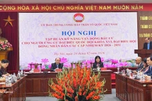 An overview of the training conference in Hanoi on February 24 (Photo: VNA)