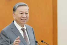 Party General Secretary To Lam speaks at the meeting. (Photo: VNA)